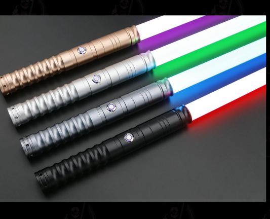 [17] USA TAX DEDUCTIBLE MARTIAL ARTS SABER = AB Smaller Saber Gold - @ (2 Sabers Can be Combined into 1 Staff)